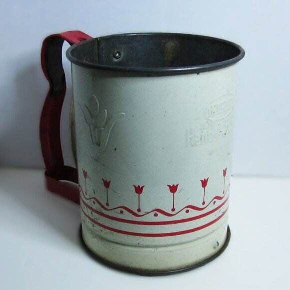 Mid-Century Baking Charm Androck Sifter 1940s Recipe Book Set Vintage Kitchen - Picture 5 of 13